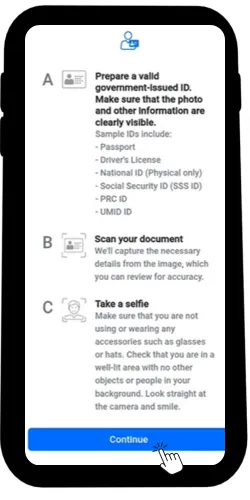 Read guide and continue