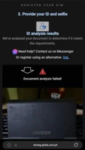 globe id issue 